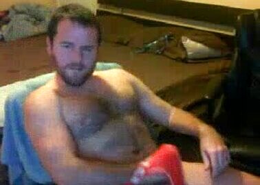 theplaypen 1 bearded hunk cums