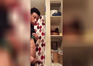 Black twink having fun