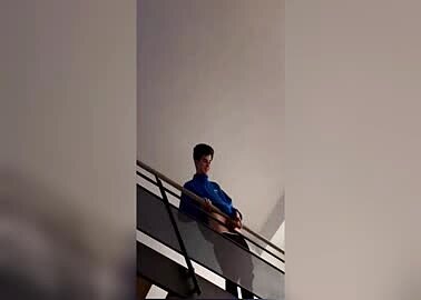 Twink showing cock