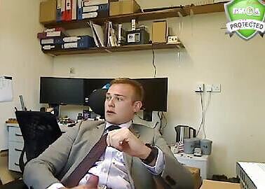British wanking at work