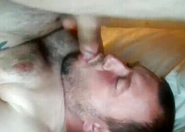 Straight Big Dick Loves Own Cum