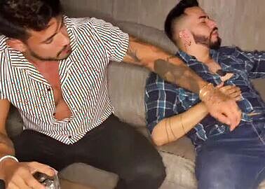 Alejo Ospinas first Double Penetration