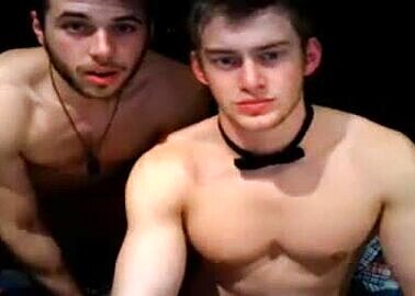 Two guys having fun on cam