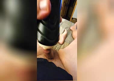 Bored Toy Play with Cum