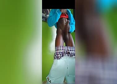 Standing up jacking off this huge bbc
