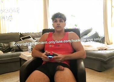 Sepanta Arya hunksep playing video games and cumming