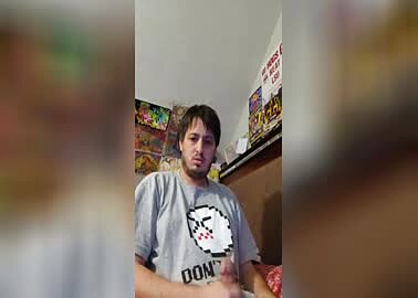 Young guy jerk off