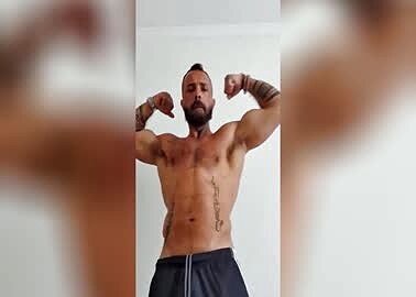 Muscles And Cum