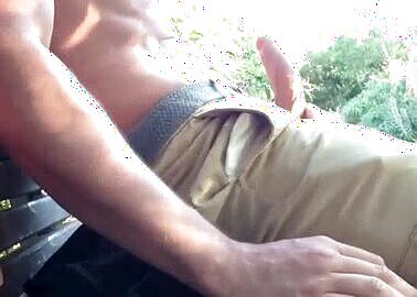 Park Bench Wank
