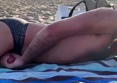 On the beach