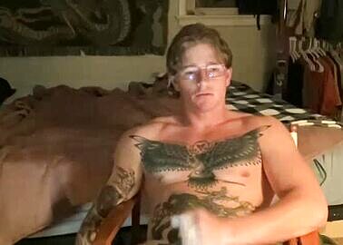 Hotted Tatted Blonde Muscular Boy 1