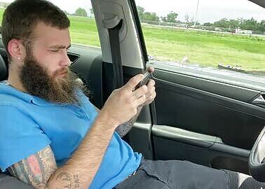 Hairy Straight Jacker Cum