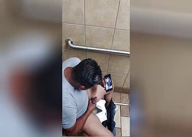 Caught Over Stall at Lowes Jacking Off