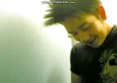 Thai Boy Cum in Public