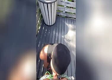 Dick sucker gets all the action from big dick daddy
