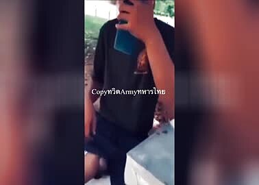 thai army hard cock