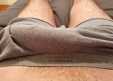 Big Dick Erection Male Masturbation Underwear