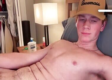 Hot guy cums on face