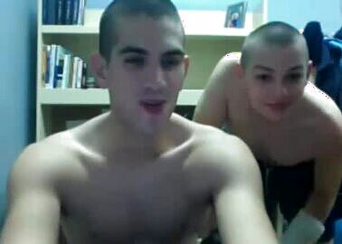 Dorm buddies play on cam