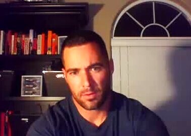 Muscular Firefighter Jerks His Dick And Cums On Camera