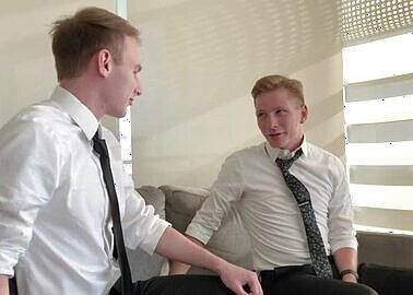 Eric and Lucas mutual jerkoff
