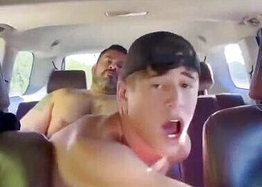 Dad backseat