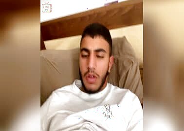 Arab straight jerk off