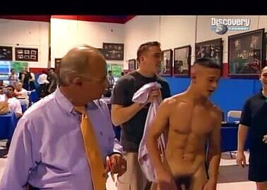 Naked Boxing Weighin