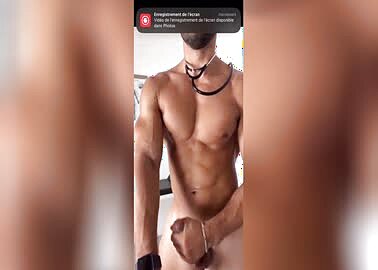 Hot brazilian quick wank and cum