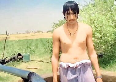 Tubewell Swimming in a Random Village