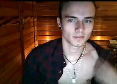 Vintage cute religious guy wank