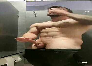 Jerking off In the Bathroom