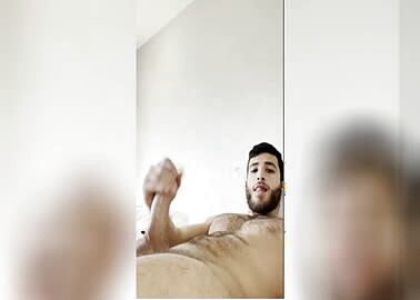 Handsome guy masturbate 14