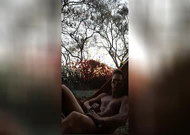 Jerking off while on holiday