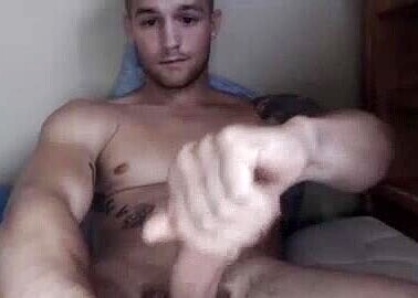 hung American straight guy