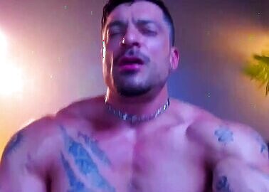 Hot daddy jerk off and cum on cam