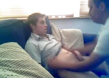 Big dicked straight guy sucked off