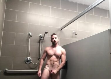 Locker Room Shower Cruising